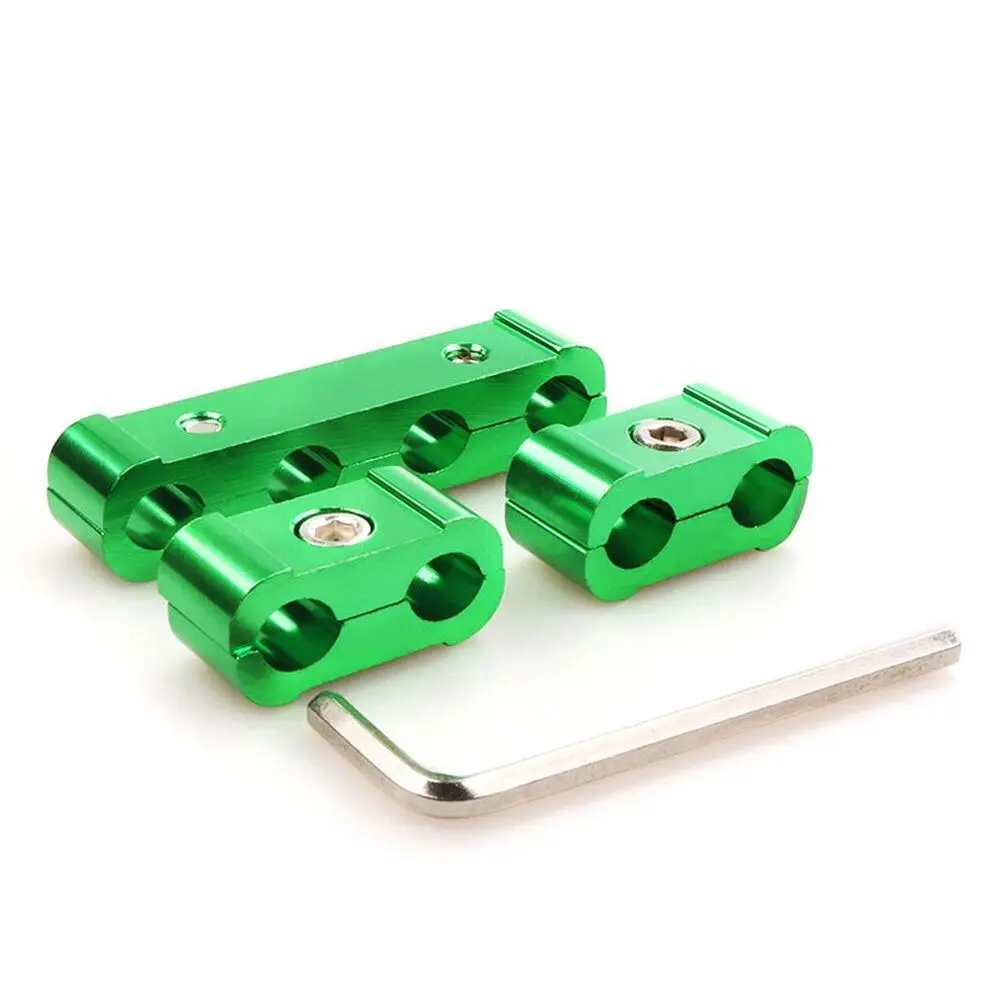 3 unids/set bujía de coche abrazadera de Cable eléctrico separador línea Cable de encendido Clip decoración automática divisor organizador abrazadera Kit