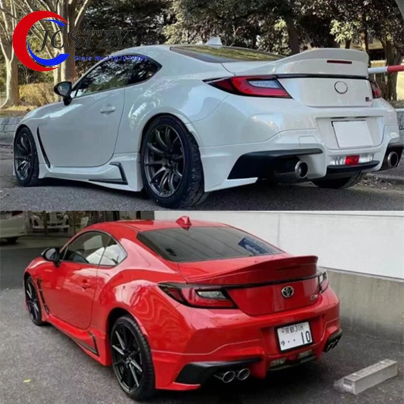 For TOYOTA ZA86 GR86 2022 2023 2024 Real Carbon Fiber / ABS Spoiler REAR WING TRUNK LIP SPOILERS High Quality