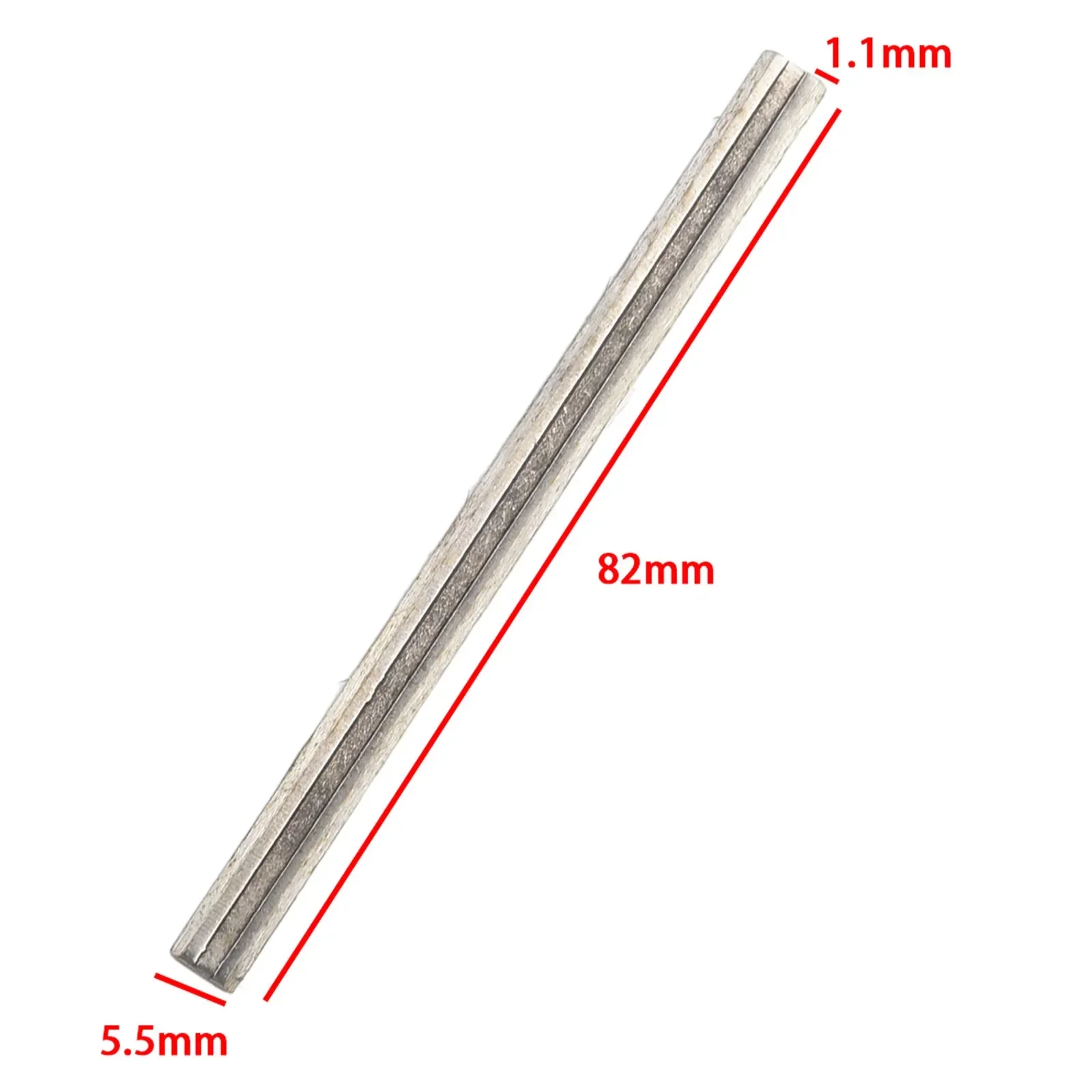 가역 전기 대패 블레이드, MKT 탄소강 목공 대패 블레이드, 목공 기계 CNC 도구 박스형, 82mm, 12 개