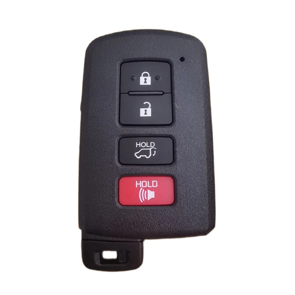 1pcs 2/3/4Buttons Car Remote Key Case Shell For Toyota Camry Corolla Avalon Rav4 Land Cruiser Smart Key with Uncut Insert Blade