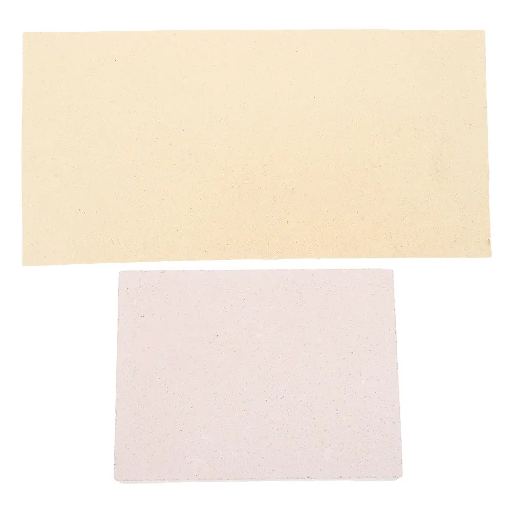 2pcs Jewelry Welding Block Honeycomb Soldering Panel Beige Silicon Oxide Tools Casting Melting Metalworking Projects High