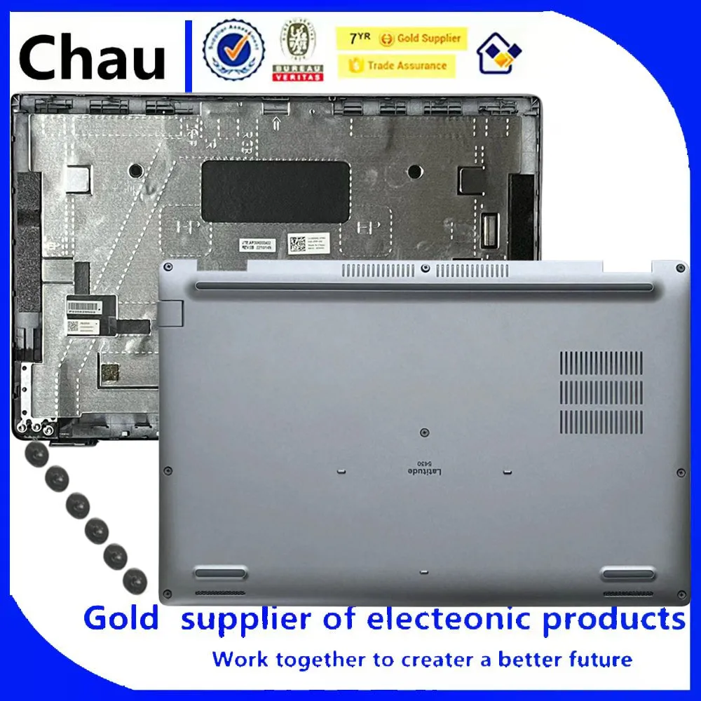 

New For Chau Latitude 5430 E5430 Laptop LCD Back Cover 0PFHNJ/Bottom Case Lower Case Cover 0D8RFY D8RFY Silver