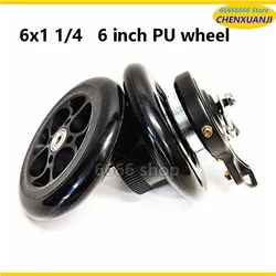 6 Inch PU Wheel 140 Mm Rear Wheel for Handlebars Surfing Professional Adult Scooter Small Electric Scooters Mini Folding Scooter