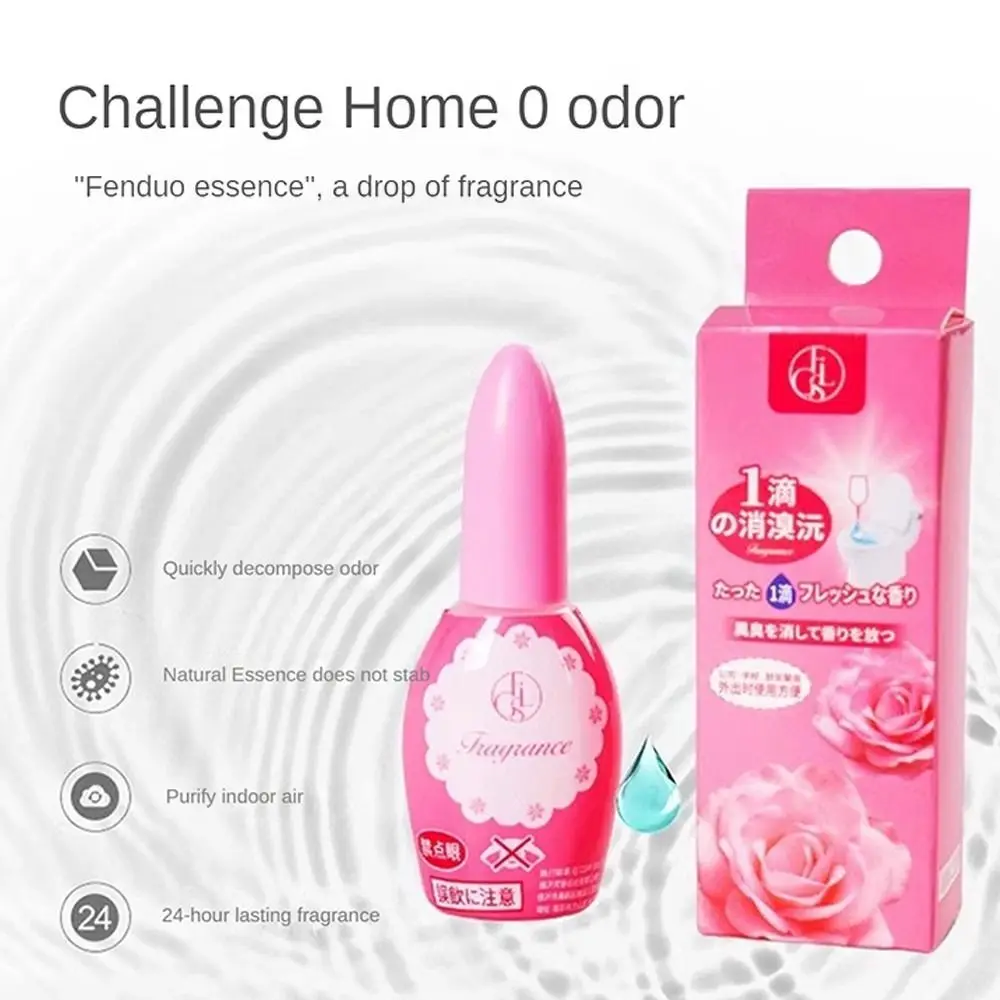 20ml One Drop of Deodorant Yuan Toilet Deodorant Fragrance Liquid Indoor Aromatherapy Air Freshener To Remove Odor