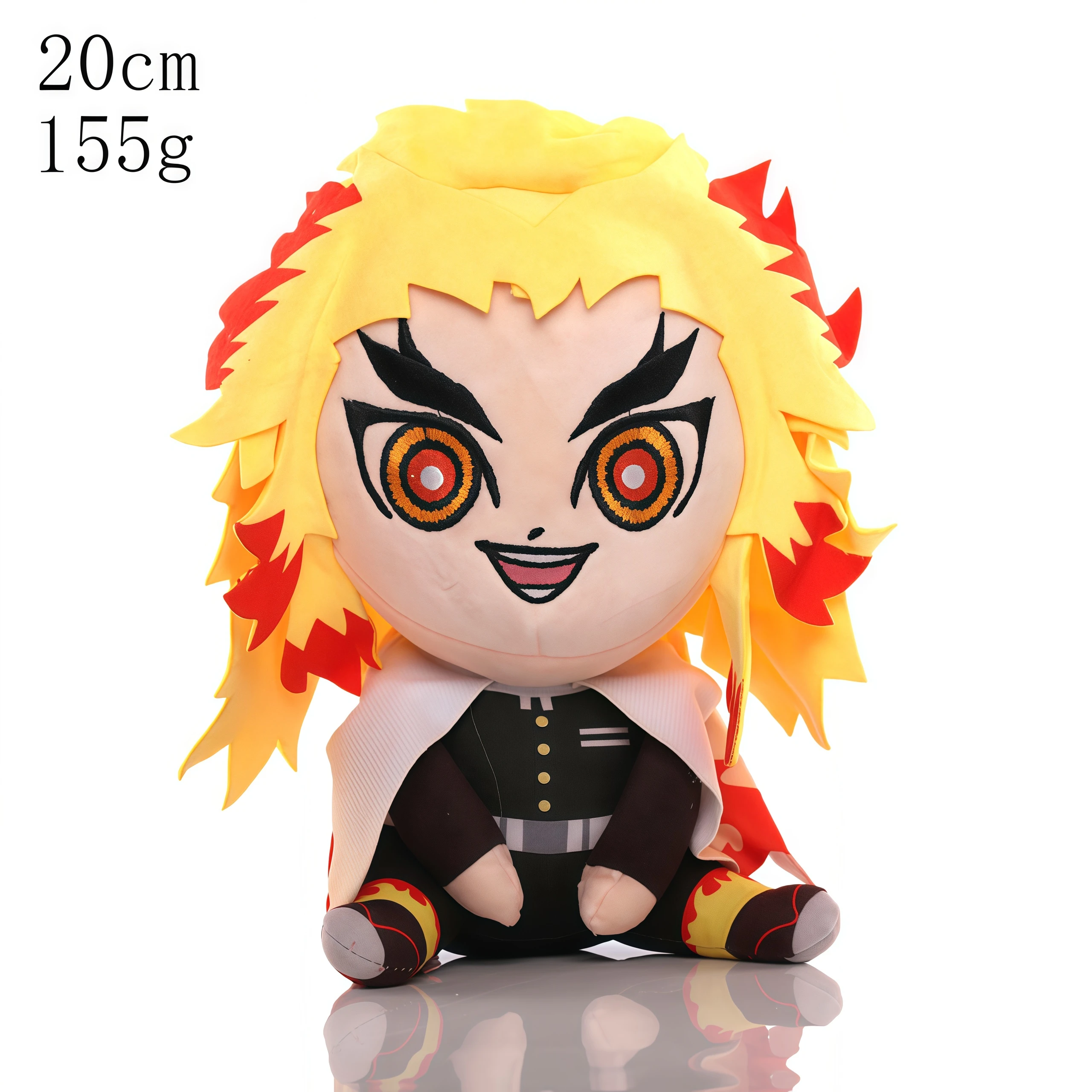15-25 cm Dämon Slayer Cartoon Plüsch Spielzeug Geist Slayer Schlüsselbund Kamado Tanjirou Kamado Nezuko Kochou Figur Gefüllte Puppe kind Gif