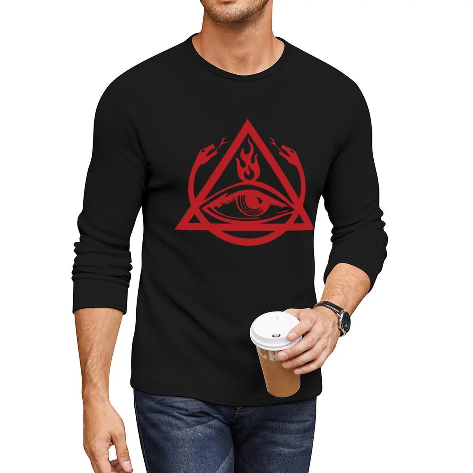 The Order of The Triad Long T-Shirt T-shirt for a boy big and tall t shirts for men