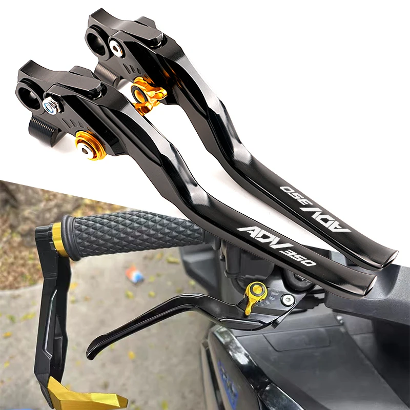 

2025 New Brake Clutch Lever Motorcycle CNC Adjustable Brake Clutch Levers For HONDA ADV 350 adv350 ADV350 2020-2025+