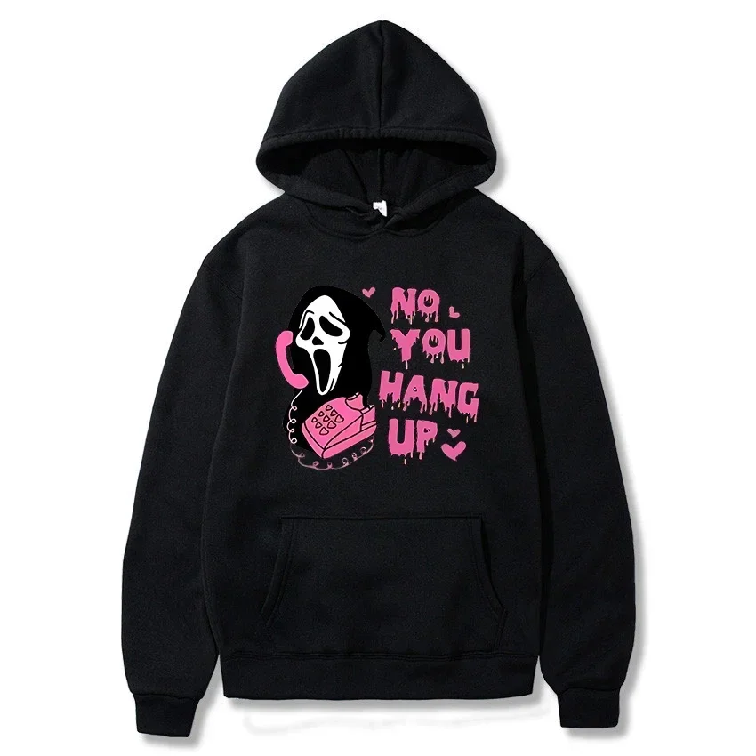 

Autumn 2025 fashion: Horror mask, Clown print, hooded sweatshirt, Harajuku-style casual long-sleeved sweatshirt