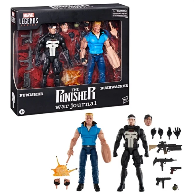 

Marvel Legends Series: Punisher And Bushwacker The Punisher War Journal Comics Anime Action Figures Children Toy Gifts