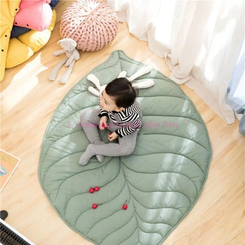 85AE Baby for Play Mat Crawling Carpet Game Rug Baby Boys Girls Kids Room Decoration Floor Gym Washable Non-Slip Activity Pla