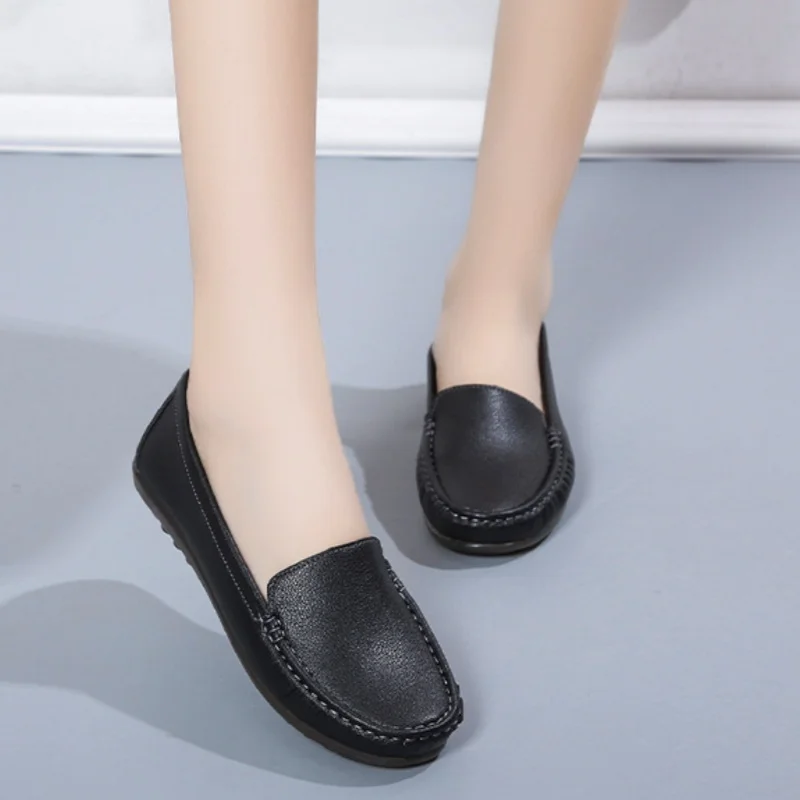 Fashion Shoes Soft Soled Pregnant Women's Work and Leisure Shoes Spring Autumn New Comfortable Flat Bottomed Nurse Women's Shoes