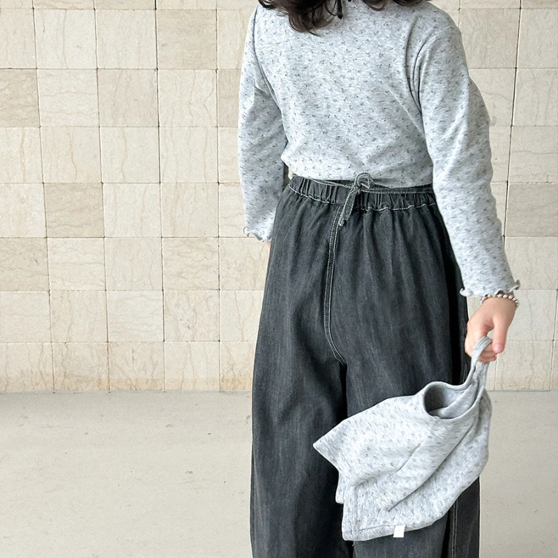 بدلة كروم بسيطة للبنات ، على الطراز الكوري ، لطيفة ، عصرية ، مريحة ، حلوة ، جديدة ، خريف ، #5