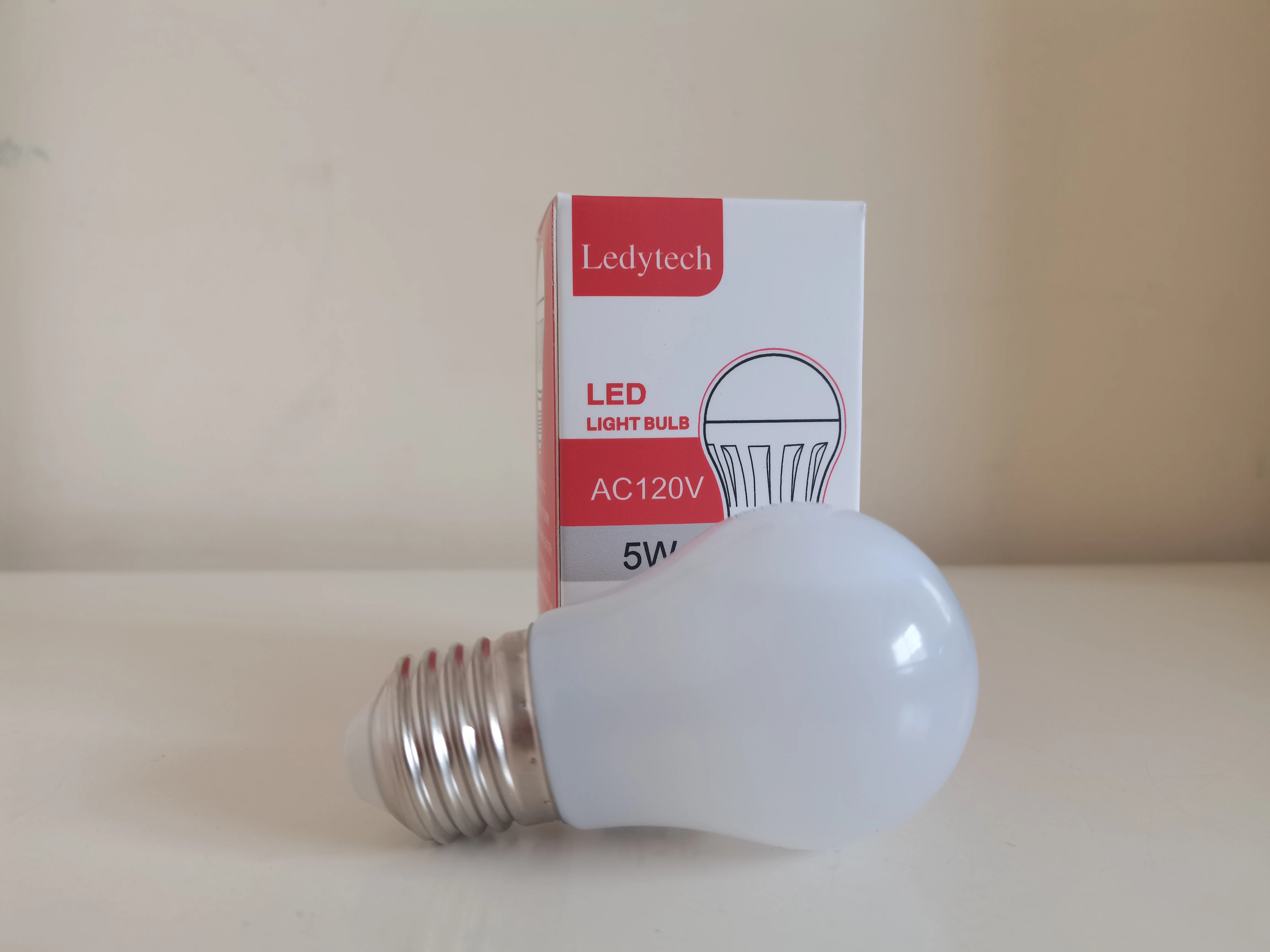 Ledytech LED Bulb 5W 500LM AC85-265V ETL E27