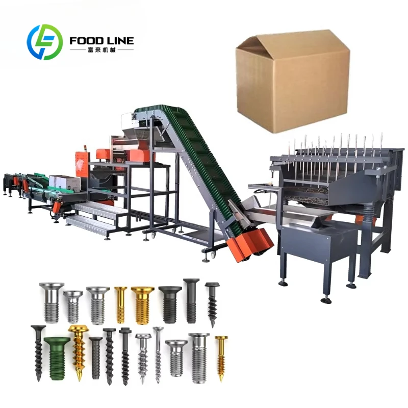 Customized Hardware Fasteners Electric Automatic Paper Packaging Machine Internal Hexagonal Self-Tapping Screw Filling Box