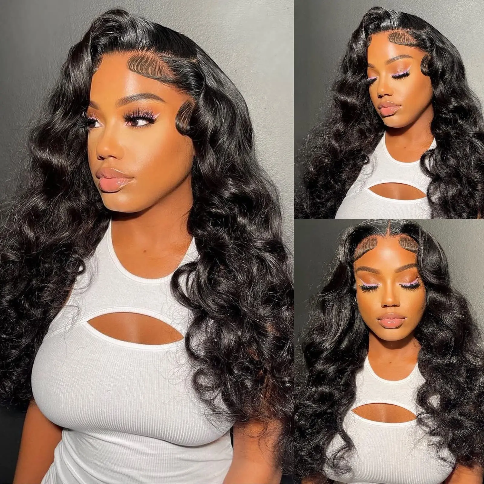 

13X6 Body Wave Lace Front Wigs Human Hair Pre Plucked Lace Frontal Wigs Human Hair Glueless Wigs for Women Body Wave Wig