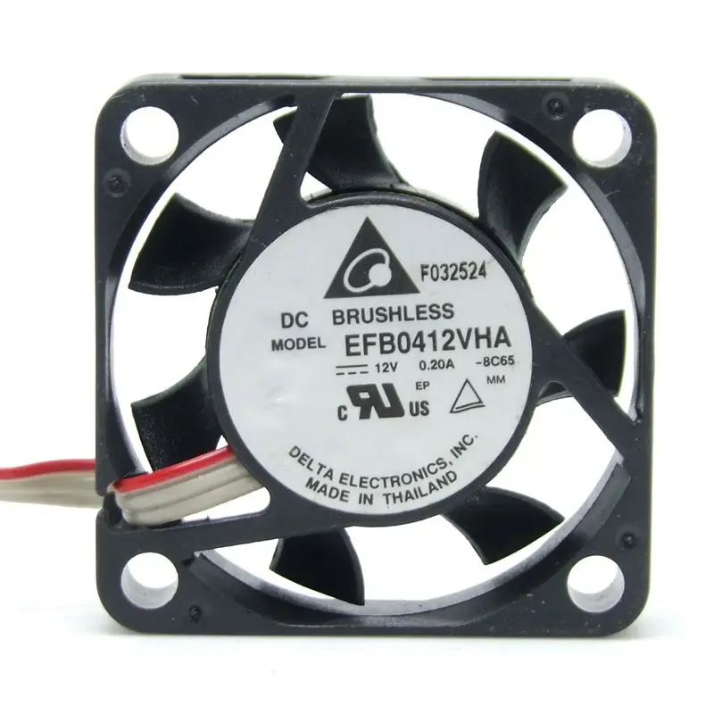 

NEW DELTA double ball bearing high air volume 4010 EFB0412VHA 12V 0.20A cooling fan