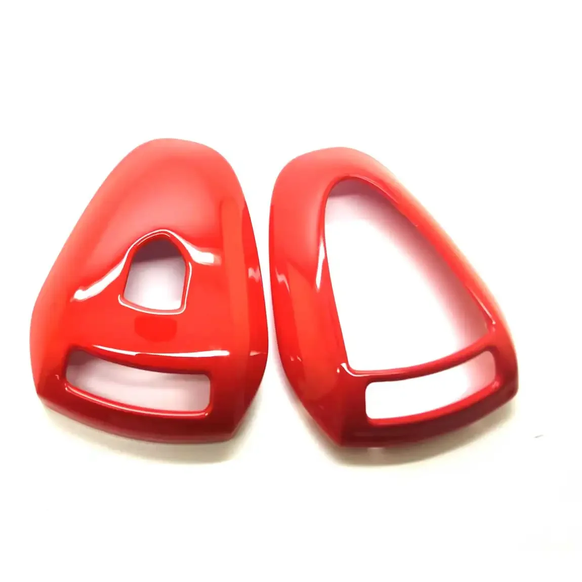 

Red Remote Flip Key Cover Case Shell Fob Protection For Porsche Black Head Remote Key