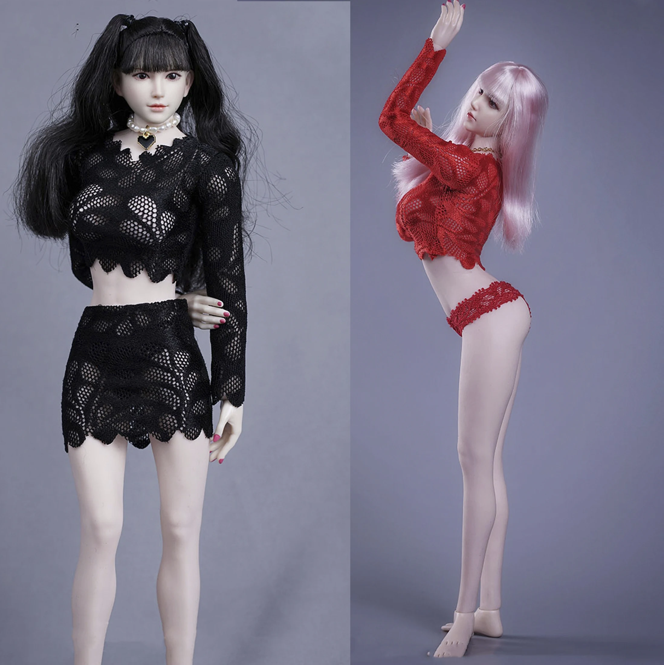 Sa zabawki Sa019 1/6 kobiet wysokiej elastyczności owinięte klatki piersiowej Hip Mini spódnica żołnierz ubrania Model Fit 12 Cal Tbl Ph figurka ciała