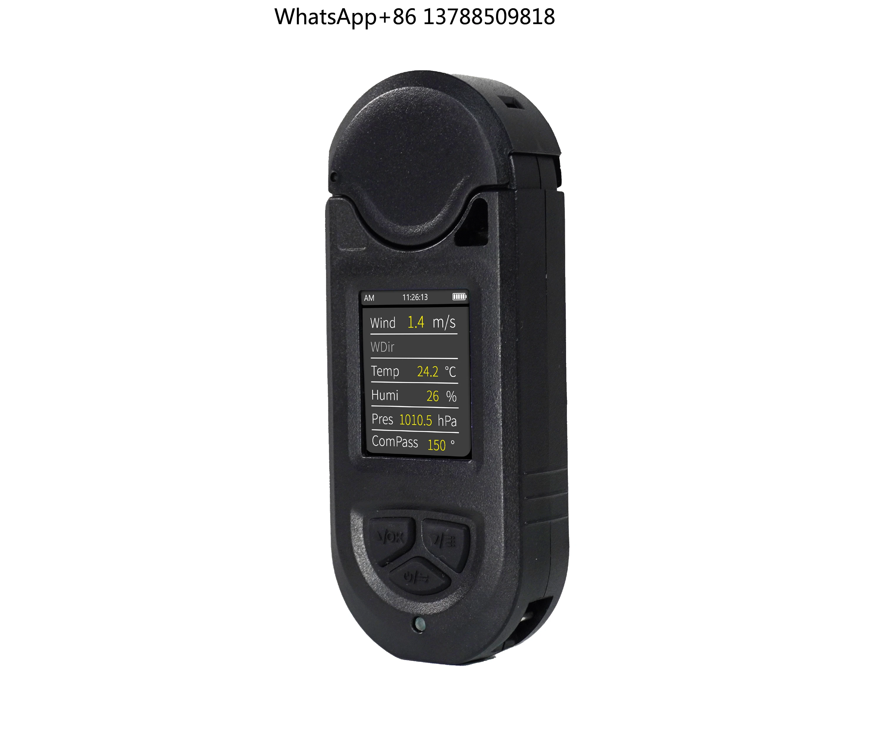 Professional Meteorological Instrument for Fire Use Accurate Detection of Wind Speed Direction Temperature Humidity