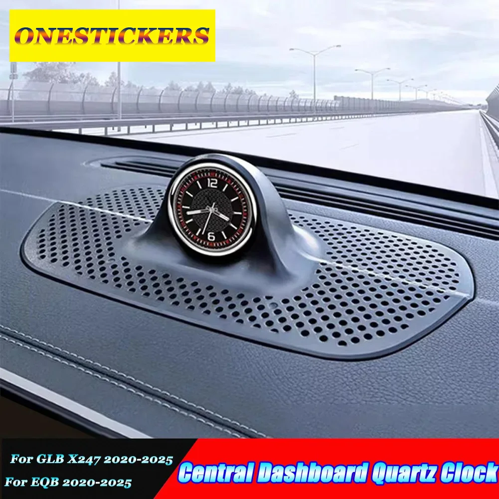 Car Central Control Dashboard Quartz Clock Watch For Mercedes Benz GLB EQB Class AMG X247 GLB180 200 220 EQB260 350 2020-2026
