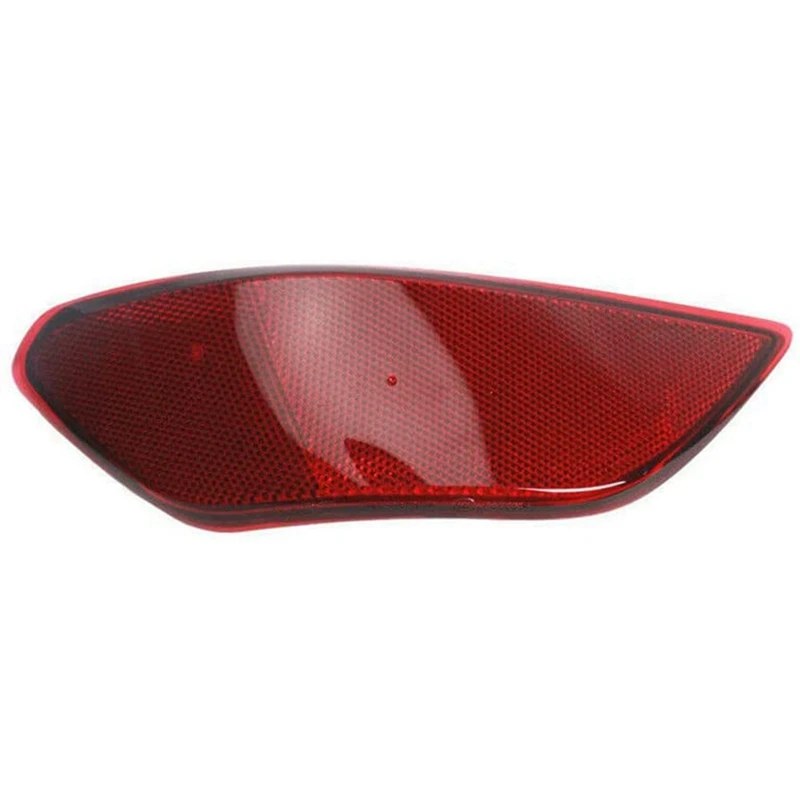 

5 Pair Car Red Rear Bumper Rear Bumper Lamp Reflector For-Porsche Cayenne 2011-2014 95863110500 95863110600