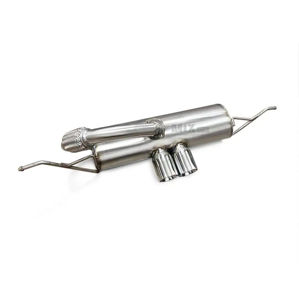 

Factory cat Back Exhaust for Mercedes Benz Smart 2015-2021 W453 1.0 0.9T 2015-2021 Ss304 Exhaust Center Three Exhaust Tips