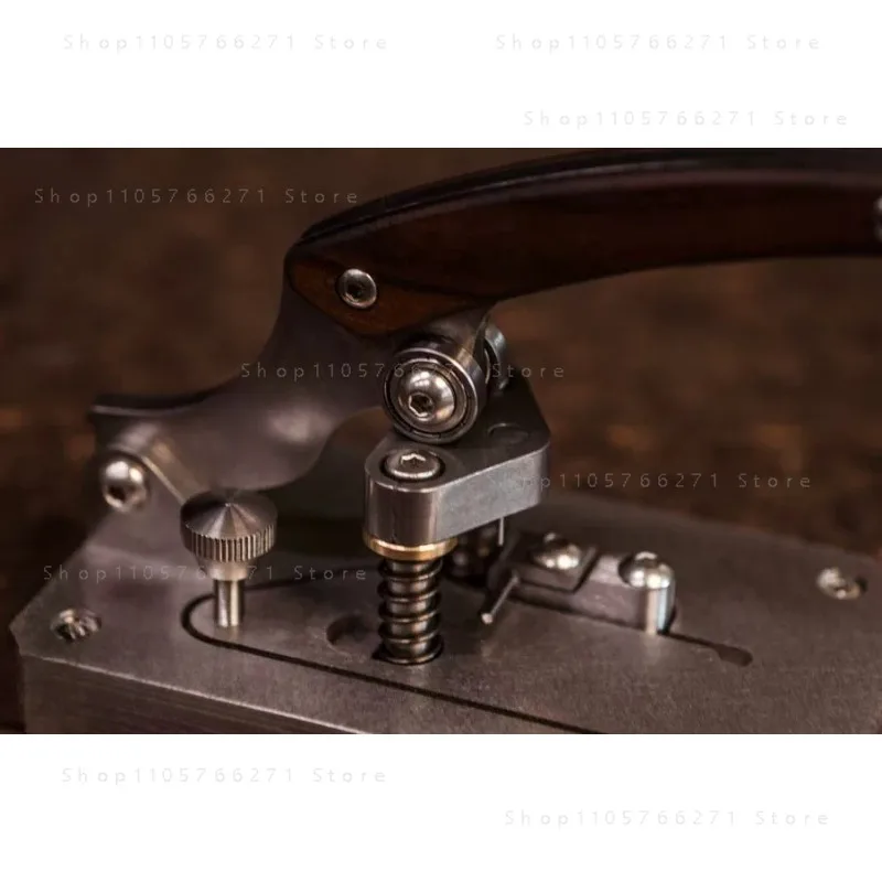 Nattools Watch Strap Ending Hole Making Punch Lock The Suture Press Tool Chisel Edger Groover Creaser Skiver Leather Craft Tools