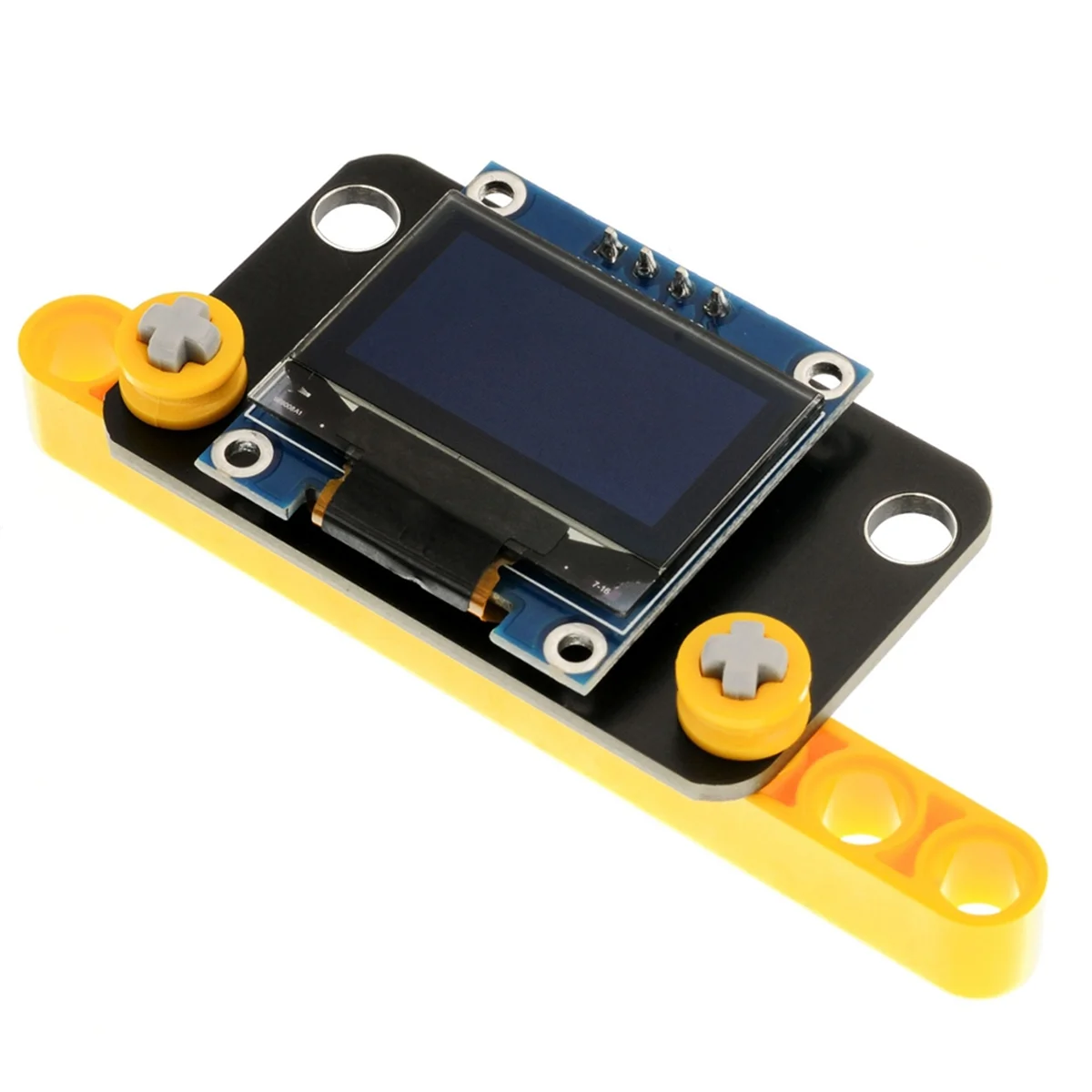 Модуль OLED-дисплея BISMZ 0,96 дюйма с поддержкой Arduino, 33 В, 5 В, аксессуары для перспективной макетной платы