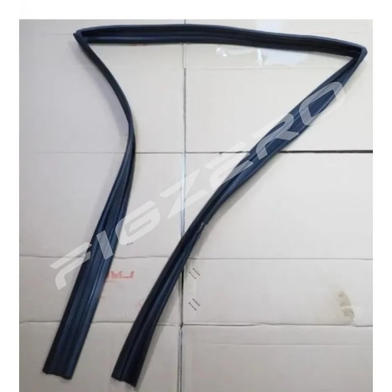 Glass Card Slot Guide Channels Window Dustproof Waterproof Fleece Channel Rubber Strip for Trumpchi GA3S/GS4/GS8/GA5 Black Part