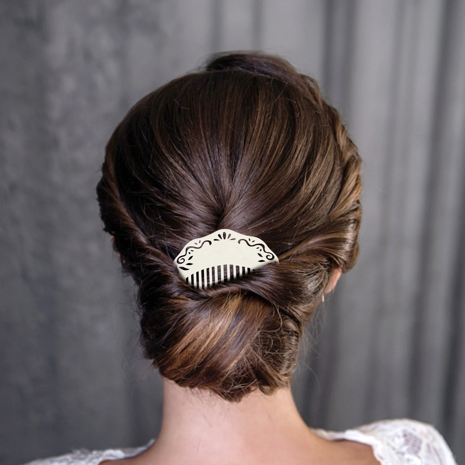 

Resin Hair Side Comb Ancient Chinese Style Elegant Hair Styling Comb for Women Formal Occasions Women Headpiece