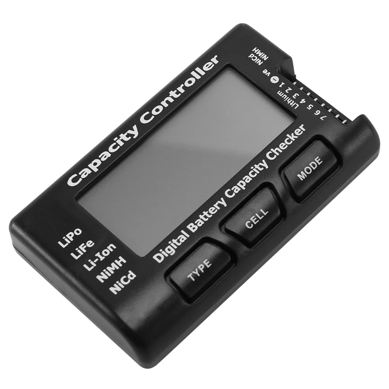 RC Cellmeter-7 Цифровая проверка емкости аккумулятора Lipo Life Li-Ion Nimh Nicd