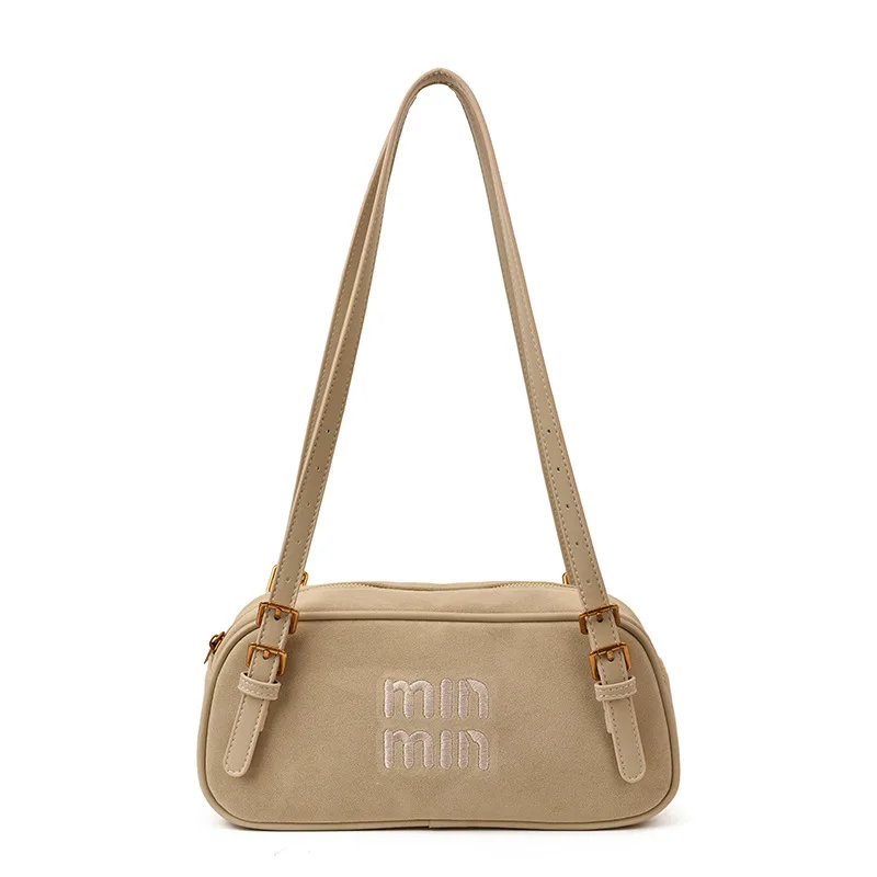 حقيبة نسائية أنيقة بمقبض علوي 2025، محفظة كتف من جلد البولي يوريثان الناعم، حقيبة كروس كاجوال واسعة ومتعددة الاستخدامات للعمل وعطلة نهاية الأسبوع #5