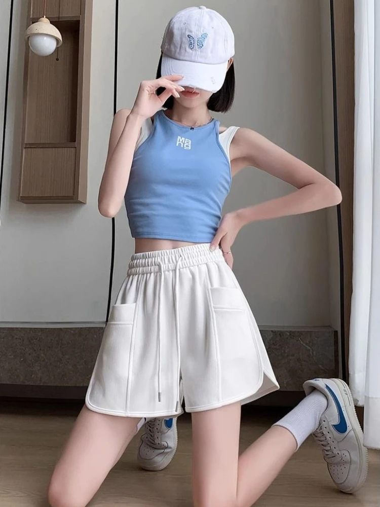 

Женские спортивные шорты с эластичной высокой талией, одежда для тренировок, с эффектом утяжки живота, мягкая эластичная спортивная одежда для прогулок, бега и фитнеса