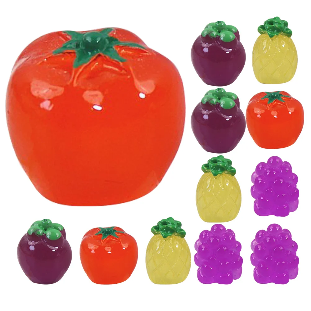 

20Pcs Artificial Mini Fruits Lifelike Small Fake Fruit Ornaments for Home Decor Table Centerpieces Photography Props Simulation