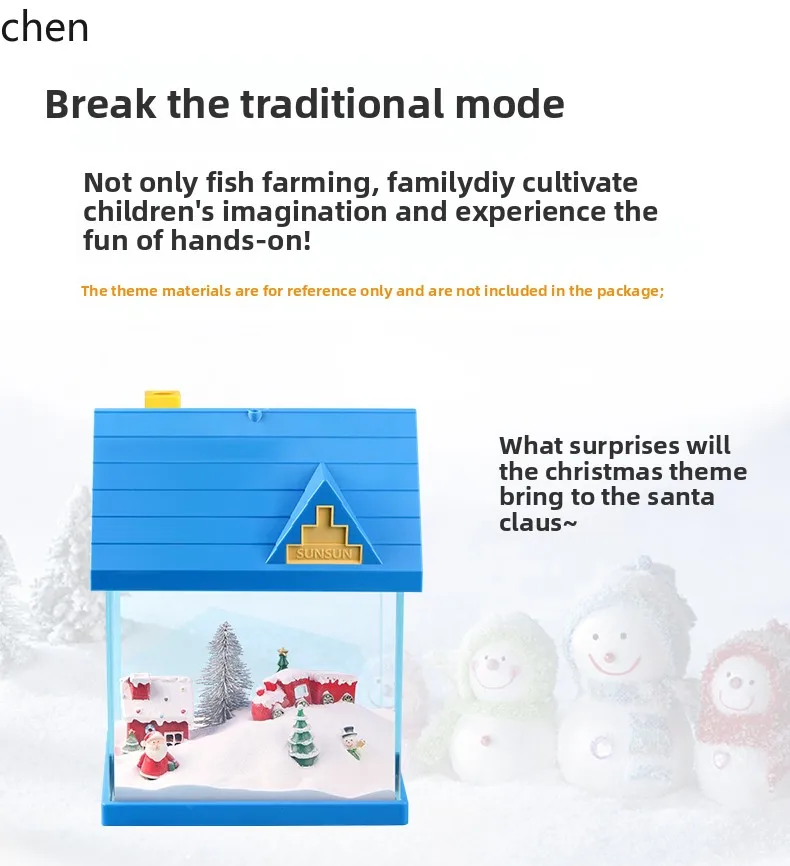 

CP fish tank living room small 2022 new desktop landscaping ultra-white glass goldfish tank