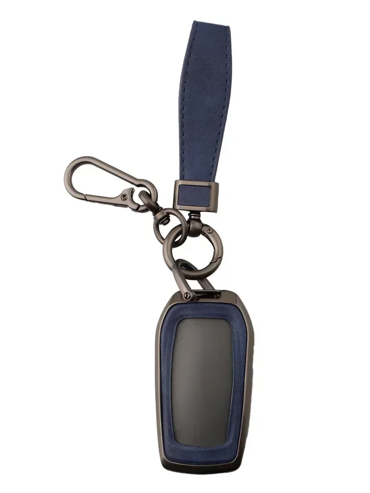 Remote Key Cover Leather Key Fob Case User-friendly Design Premium Materials Scuffs And Cracks Protection Easy Installation