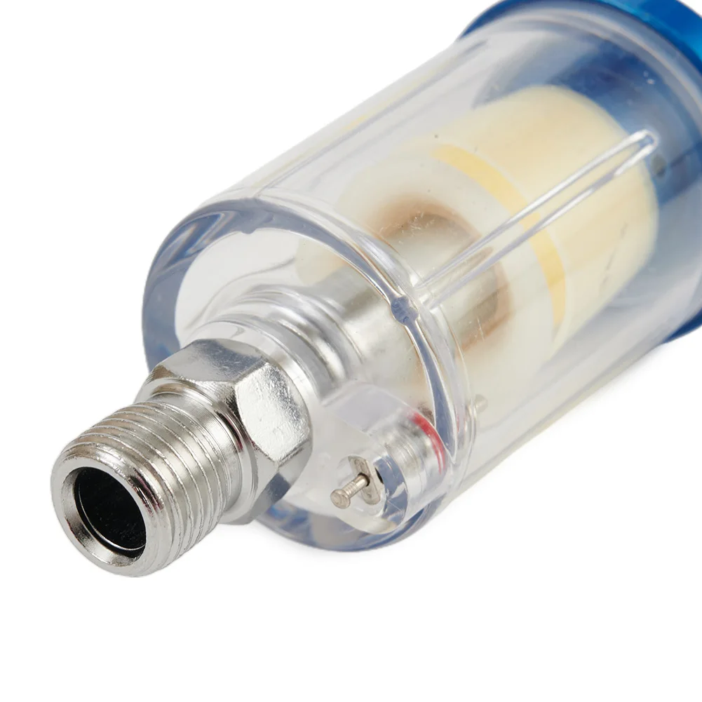 For Compressor Spray Paint Tool Tool Oil water separator Supplies Automotive 1/4\\\'\\\' Air Filter ABS Plastic Valve