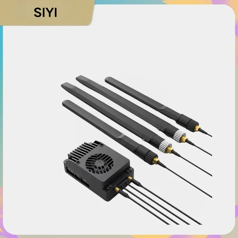 

SIYI UniRC 10 Pro Air Unit, 2.4GHz 5.8GHz Video Data Link Transmitter Receiver for FPV Drone RC Airplane Multirotor Parts