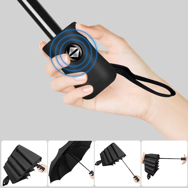 High-end Car Folding Sunshade Windproof Umbrella For Toyota Yaris Camry Land Cruiser Rav4 Rush Avensis Verso Caldina Raize Scion view 5