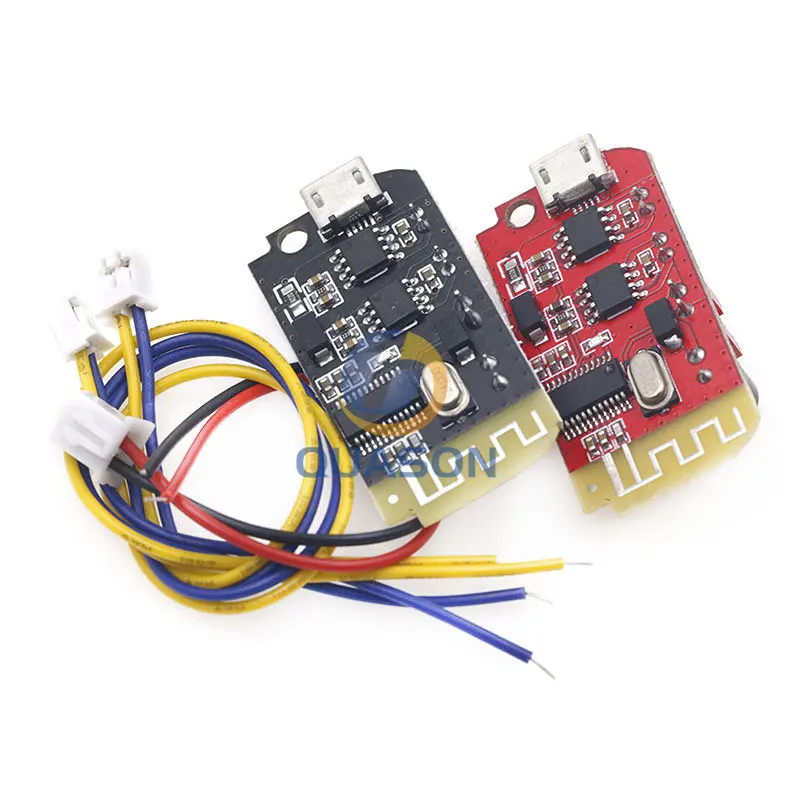 CT14 Micro 4.2 Stereo Bluetooth Power Amplifier Board Module 5VF 5W+5W Mini with Charging Port for Refitting Idle Sound Box