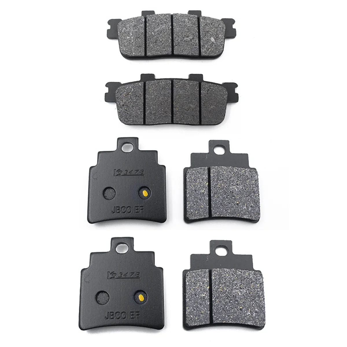 Motorcycle Front and Rear Brake Pads Sets for SYM Cruisym 300 2017-2020