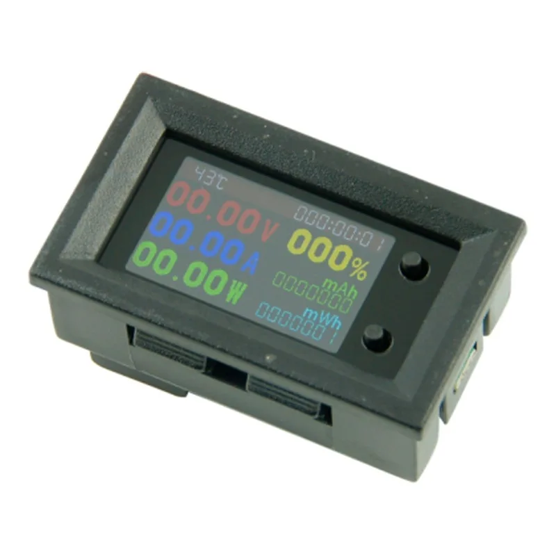 DC4~ 30V Power, Eight-in-one Multi-function Tester Voltage and Current, Percent Power Temperature Accumulated Energy
