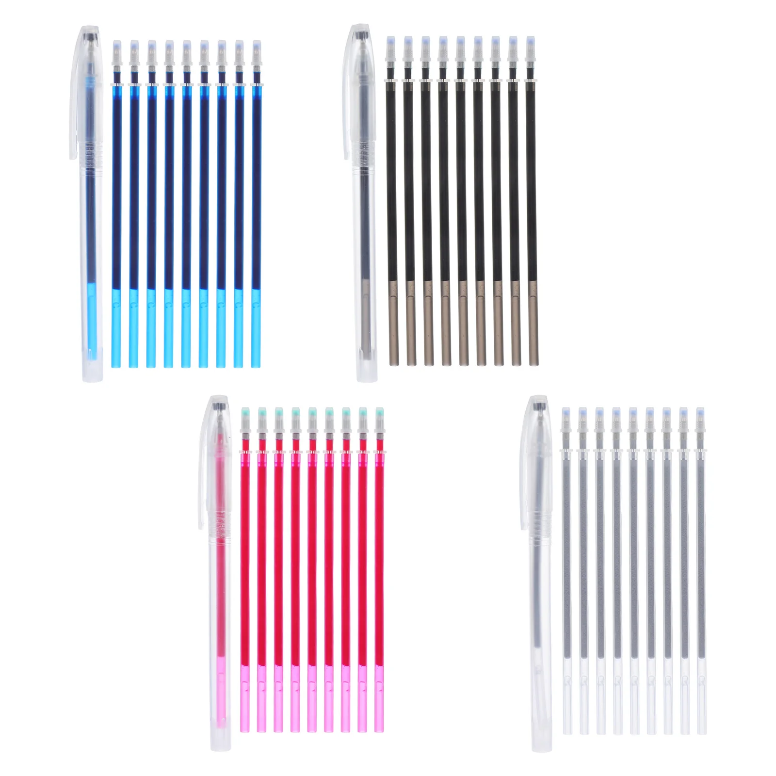 

1 set Water Soluble Pen Refills Disappearing Ink Embroidery Fabric Markers Replacement Pens For Cross Stitch Sewing Quilting