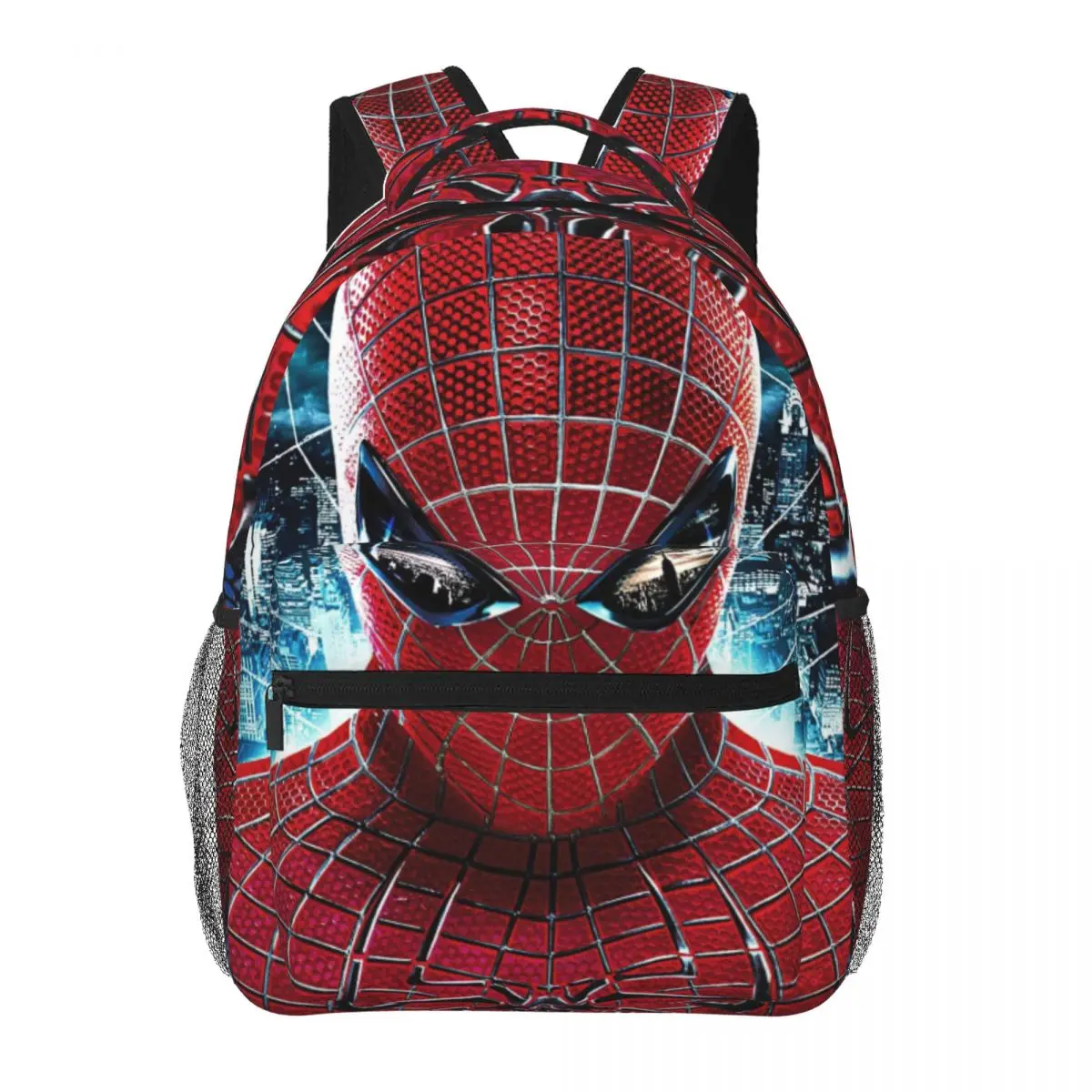 Spider Man Printed Lightweight Casual Schoolbag For School, Outdoor, Shopping, Office 17inch