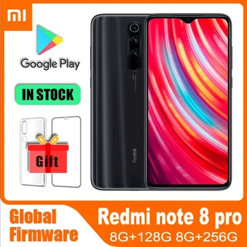 Global rom Xiaomi Redmi Note 8 Pro 8G 128G Smartphone Android Handy Original Telefon Mobiltelefon gebrauchtes Telefon