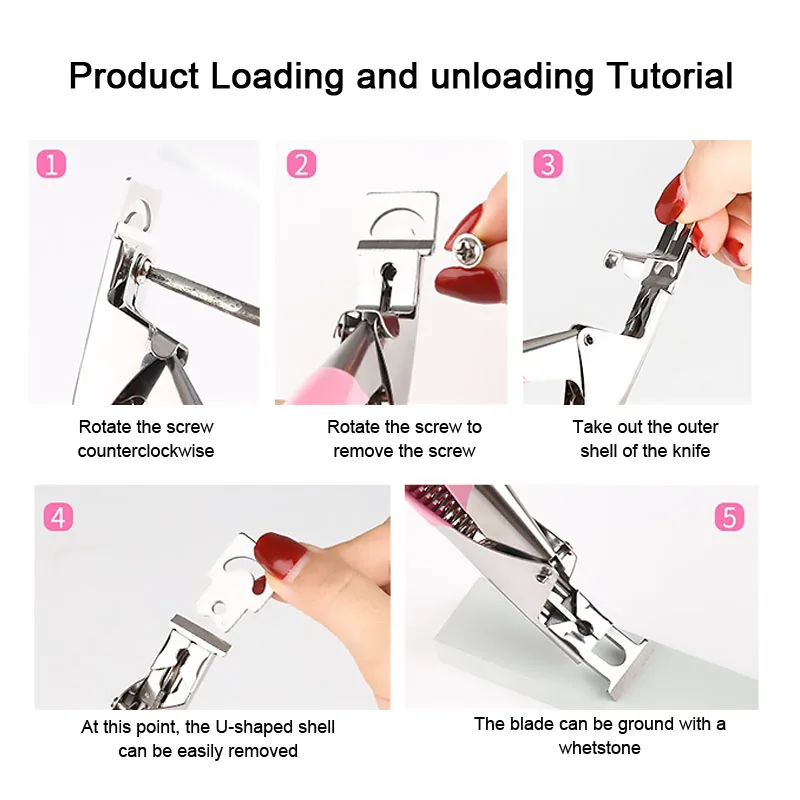 가짜 아크릴 팁 클리퍼 매니큐어 클램프 클리퍼 특수 유형 컷 클리퍼 네일 컷 가짜 매니큐어 도구 매니큐어 도구 ZJJ01