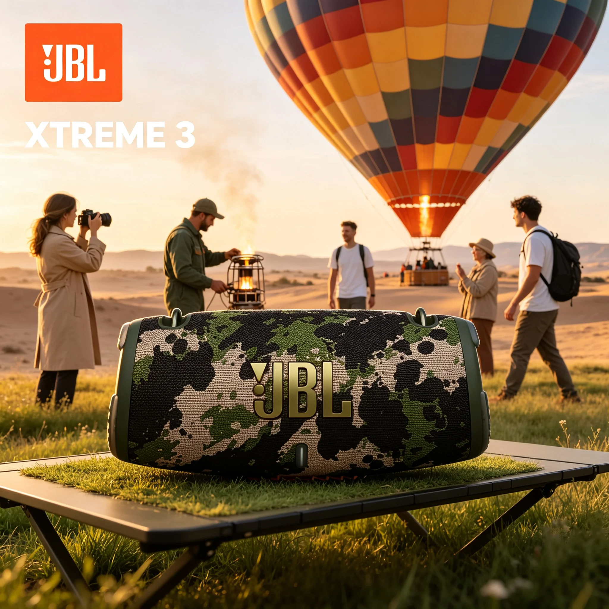Xtreme Outdoor Adventure - Speaker Portabel JBL XTREME 3, Tahan