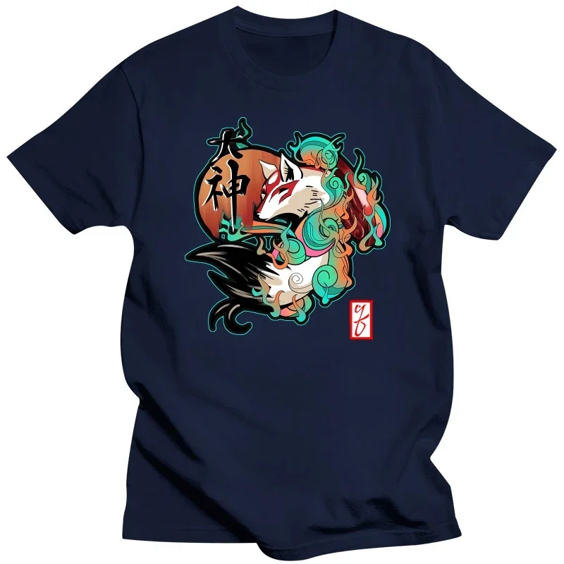 New Okami Sun Goddess Amaterasu Ammako T Shirt Unisex New Arrival Game Short Sleeve Casual T-shirt Men Fashion TShirts Tee Top