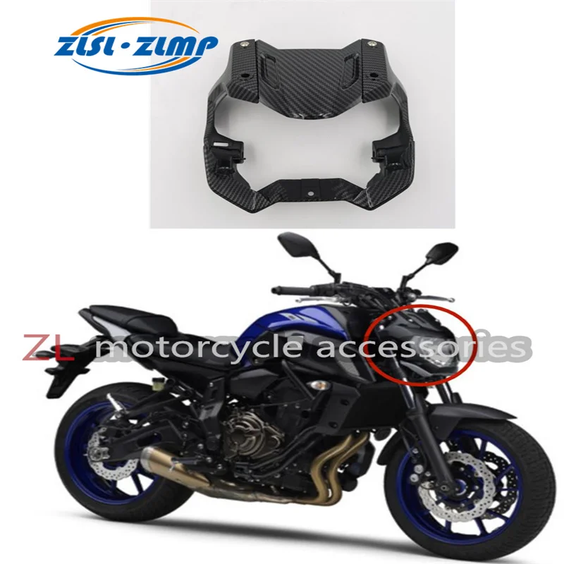 

For YAMAHA MT 07 2018 2019 2020 Headlight upper nasal mask front steering signal bracket lower panel of headlight MT-07 MT07