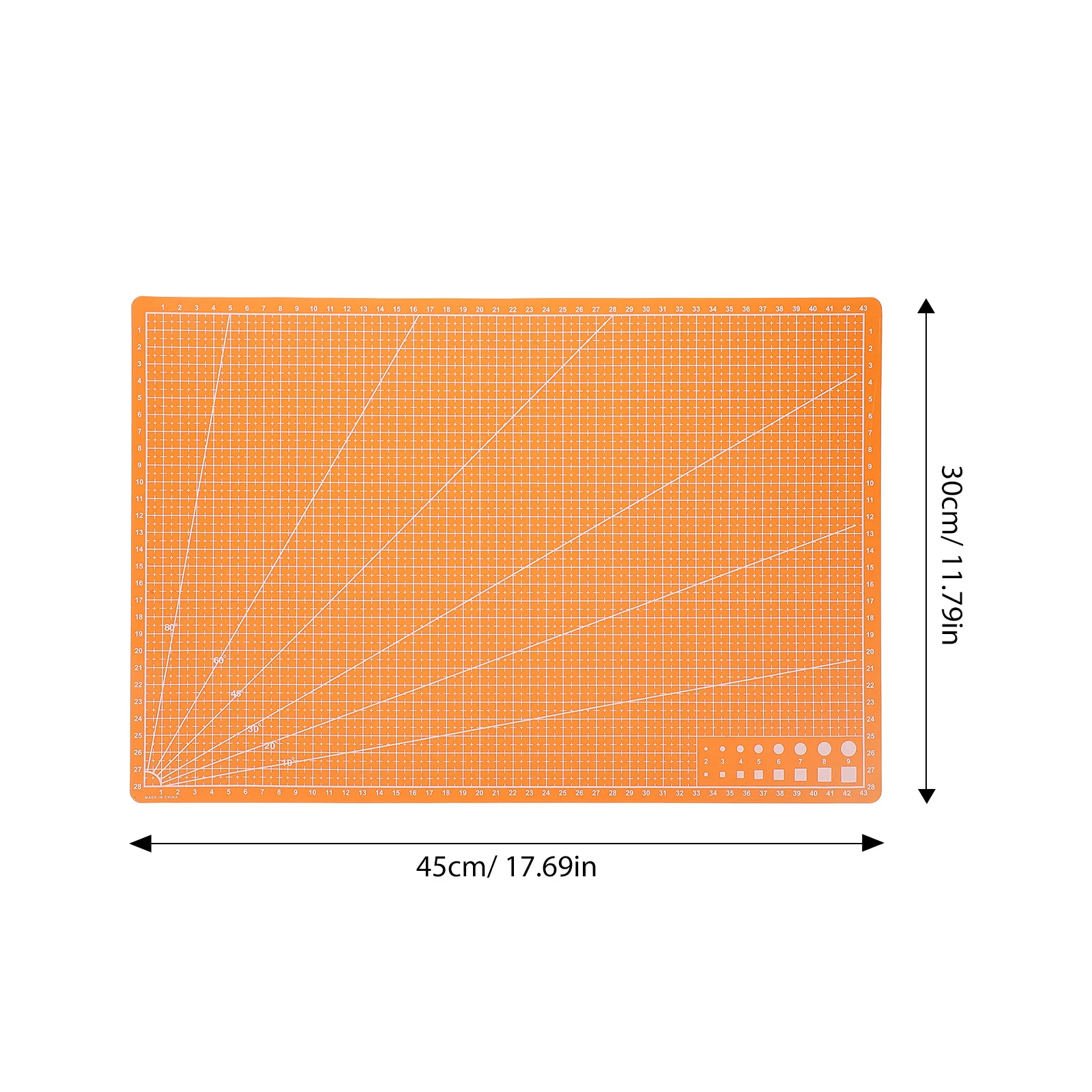 Cutting A3 Size Plastic Crafts Cutting Mat For Engraving Sewing Quilting Scrapbooking Non-Slip Craft Mat Handicrafts Tool